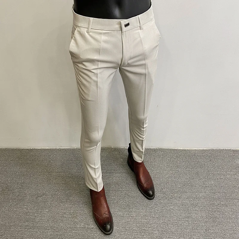 Pantalones de traje para Hombre, pantalones formales, Pantalone para | Ropa de hombre · Omeda.es - Imagen 21