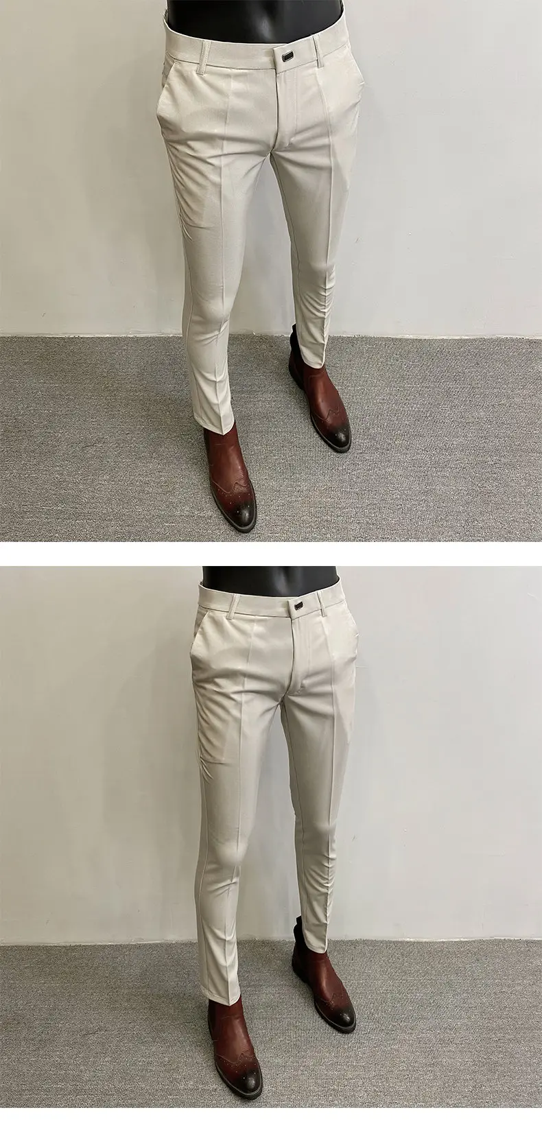 Pantalones de traje para Hombre, pantalones formales, Pantalone para | Ropa de hombre · Omeda.es - Imagen 5