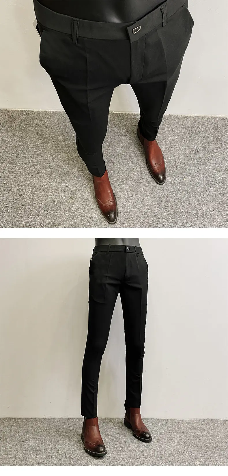 Pantalones de traje para Hombre, pantalones formales, Pantalone para | Ropa de hombre · Omeda.es - Imagen 6