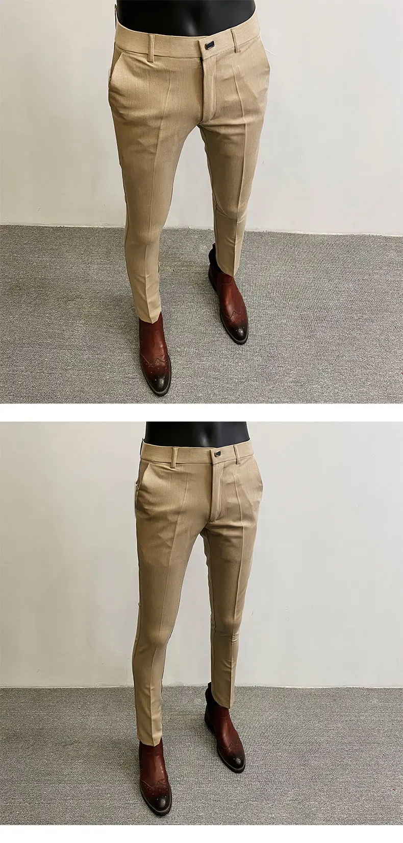 Pantalones de traje para Hombre, pantalones formales, Pantalone para | Ropa de hombre · Omeda.es - Imagen 9