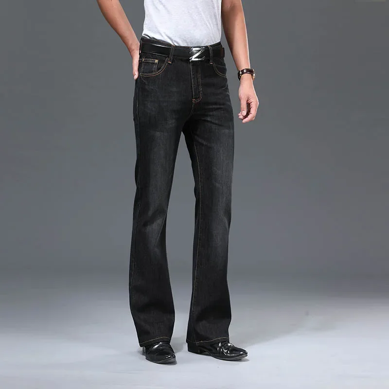 Pantalones vaqueros acampanados de mezclilla para hombre, pantalones | Ropa de hombre · Omeda.es - Imagen 11