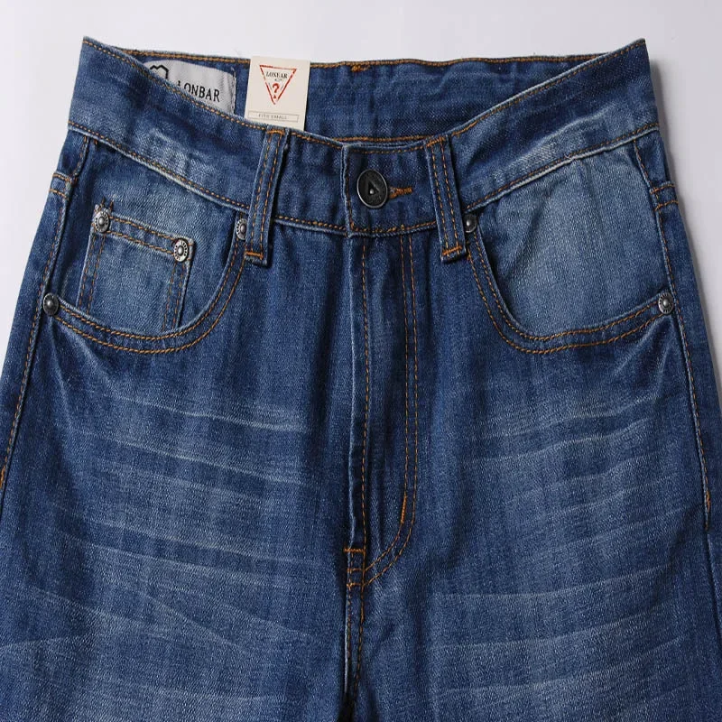 Pantalones vaqueros acampanados de mezclilla para hombre, pantalones | Ropa de hombre · Omeda.es - Imagen 4