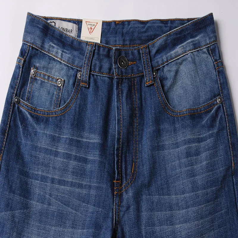 Pantalones vaqueros acampanados de mezclilla para hombre, pantalones | Ropa de hombre · Omeda.es - Imagen 5