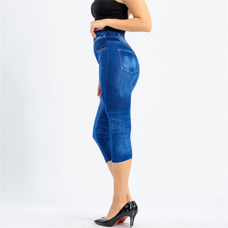 Pantalones vaqueros ajustados de cintura alta para mujer, pantalones | Ropa de mujer · Omeda.es - Imagen 6