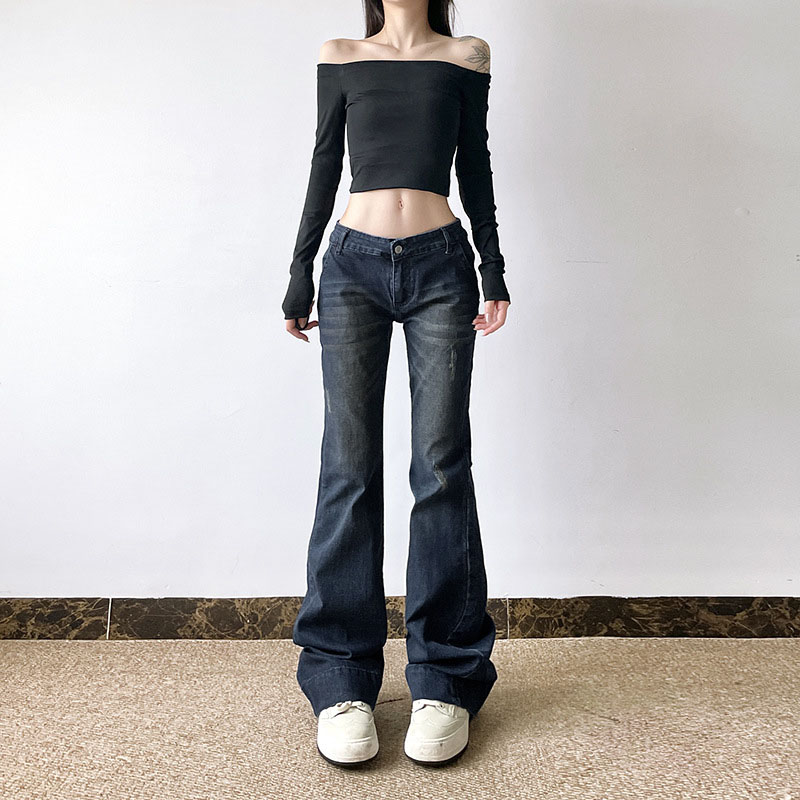 Pantalones vaqueros ajustados sexis de cintura baja para mujer, | Ropa de mujer · Omeda.es - Imagen 7