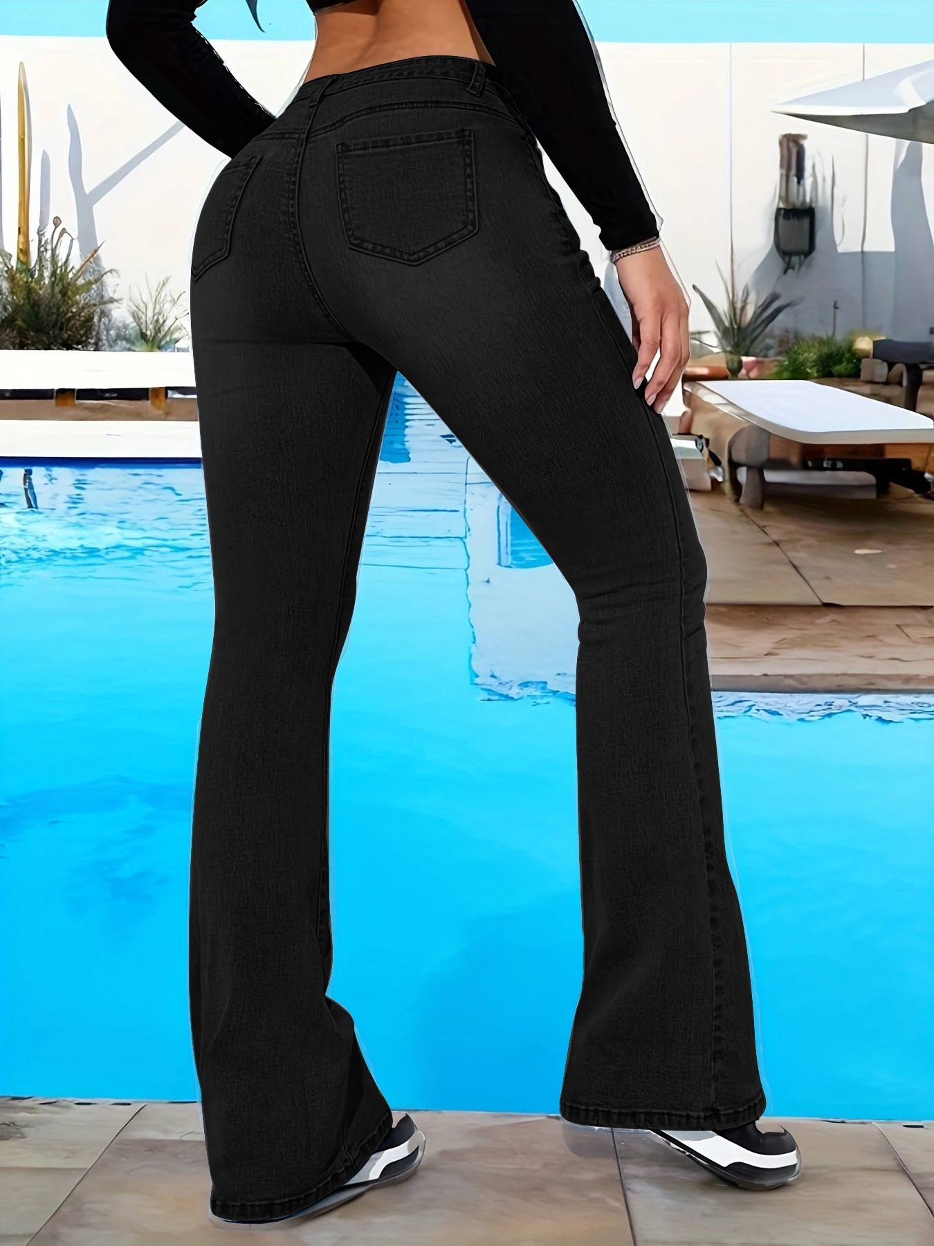 Pantalones vaqueros de cintura alta para mujer, levantamiento de | Ropa de mujer · Omeda.es - Imagen 9