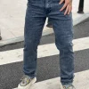 Pantalones vaqueros clásicos para hombre, lavado claro, efecto | Ropa de hombre · Omeda.es