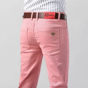 Pantalones vaqueros elásticos ajustados para hombre, pantalones de | Ropa de hombre · Omeda.es
