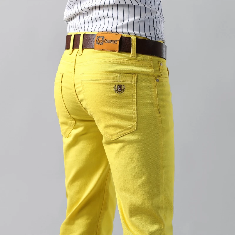 Pantalones vaqueros elásticos ajustados para hombre, pantalones de | Ropa de hombre · Omeda.es - Imagen 3