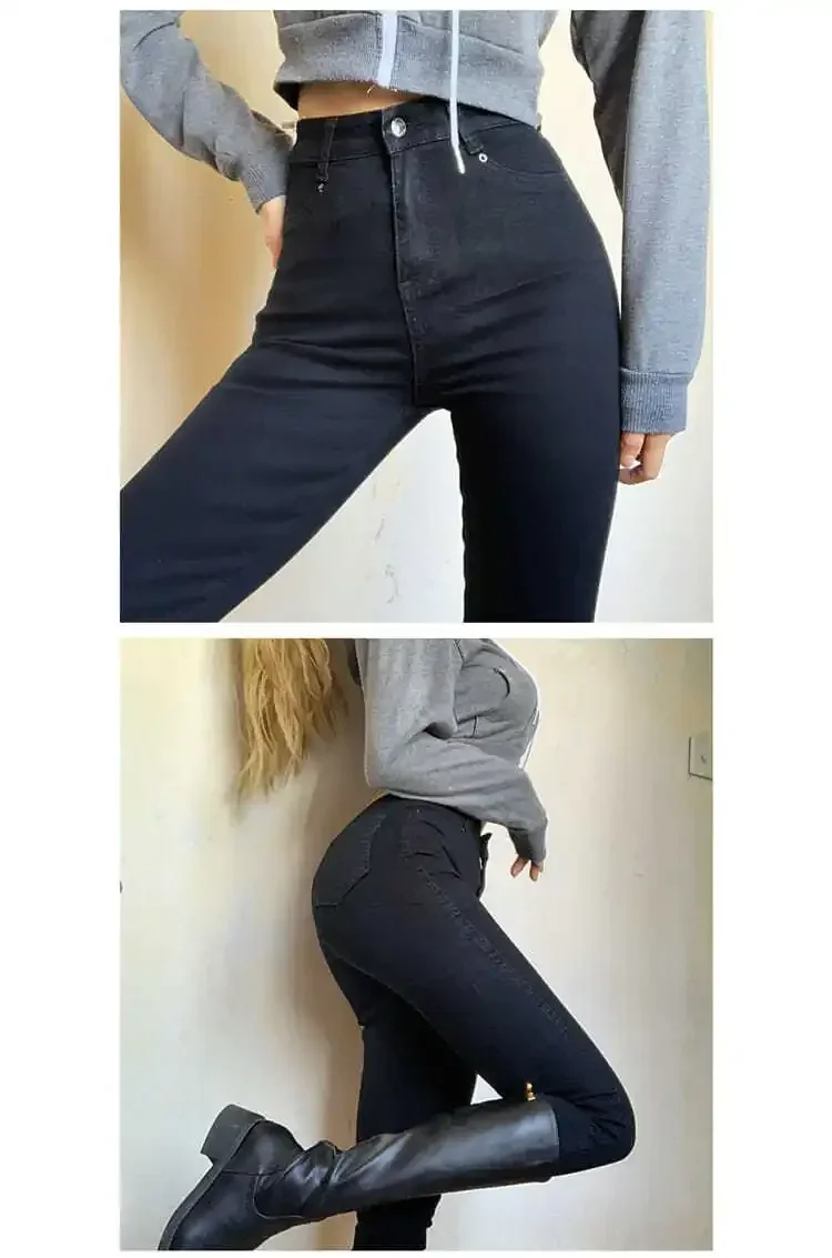 Pantalones vaqueros elásticos ajustados para mujer, mallas de tubo | Ropa de mujer · Omeda.es - Imagen 13