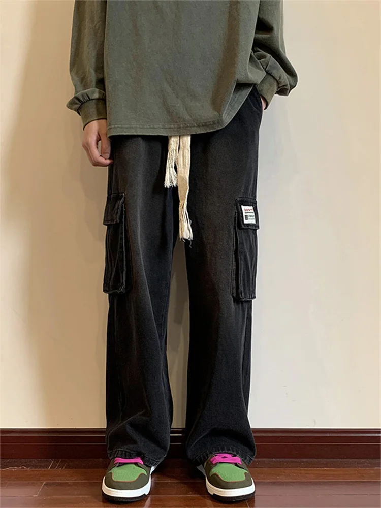 Pantalones vaqueros para hombre, pantalones Cargo de mezclilla, | Ropa de hombre · Omeda.es