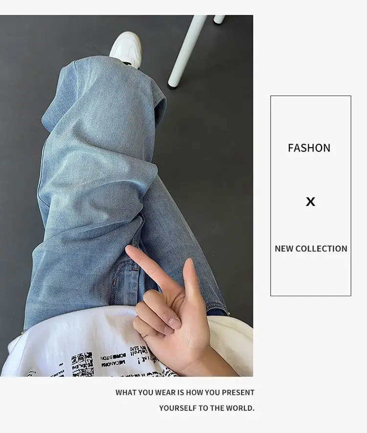 Pantalones vaqueros para hombre, pantalones vaqueros grandes para | Ropa de hombre · Omeda.es - Imagen 10