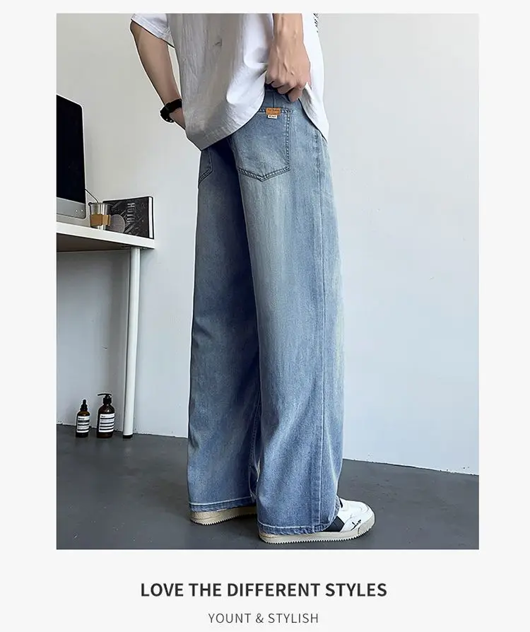 Pantalones vaqueros para hombre, pantalones vaqueros grandes para | Ropa de hombre · Omeda.es - Imagen 12