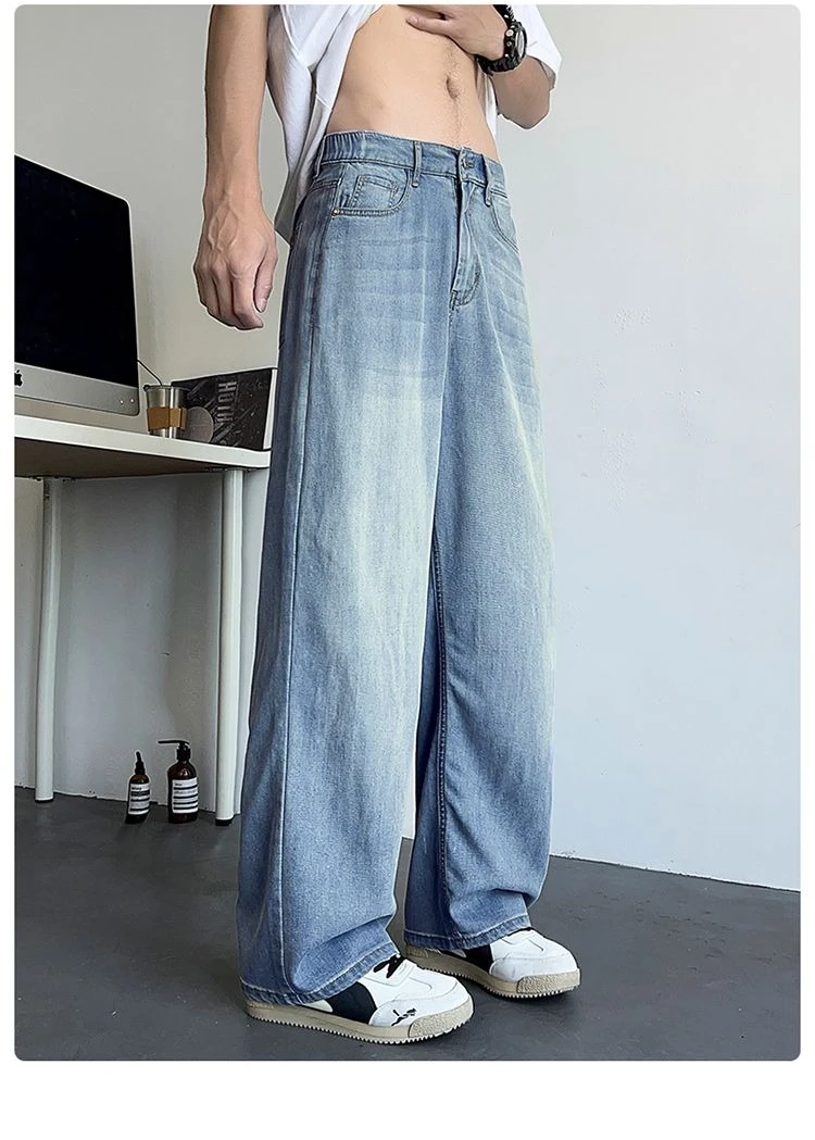 Pantalones vaqueros para hombre, pantalones vaqueros grandes para | Ropa de hombre · Omeda.es - Imagen 3