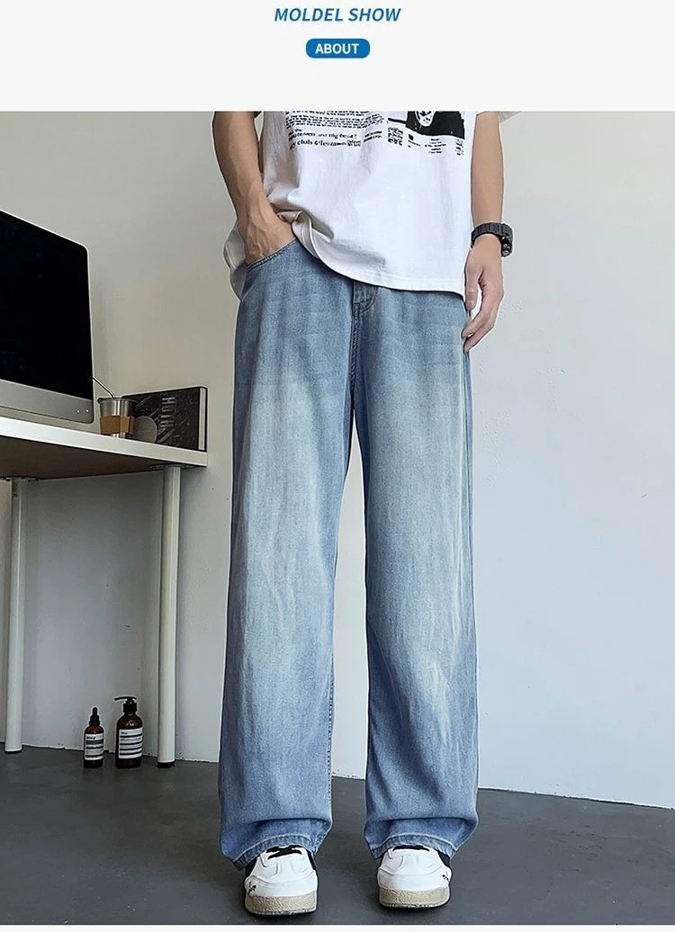 Pantalones vaqueros para hombre, pantalones vaqueros grandes para | Ropa de hombre · Omeda.es - Imagen 9