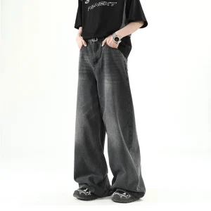 Pantalones vaqueros para hombre, vaqueros lavados de color azul | Ropa de hombre · Omeda.es