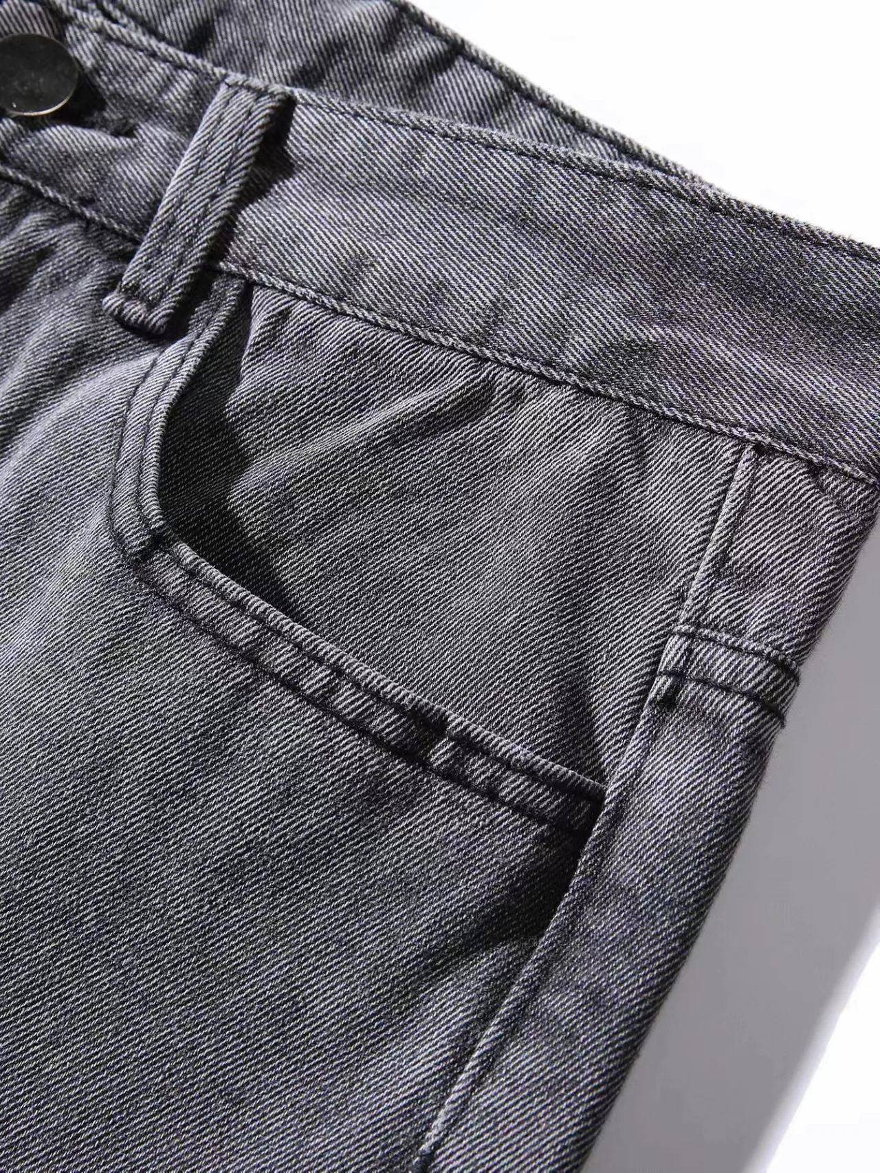 Pantalones vaqueros informales rectos y cómodos para hombre, | Ropa de hombre · Omeda.es - Imagen 10