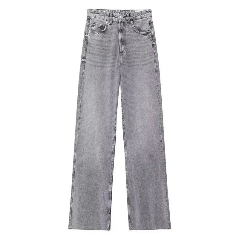 Pantalones vaqueros para mujer, cintura alta, pierna ancha, vaqueros, | Ropa de mujer · Omeda.es - Imagen 8