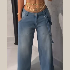 Pantalones vaqueros para mujer, pantalones rectos, vaqueros Vintage | Ropa de mujer · Omeda.es