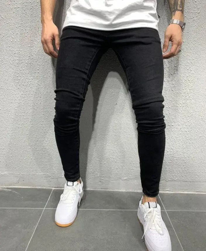 Pantalones vaqueros rasgados ajustados para hombre, pantalones | Ropa de hombre · Omeda.es - Imagen 22