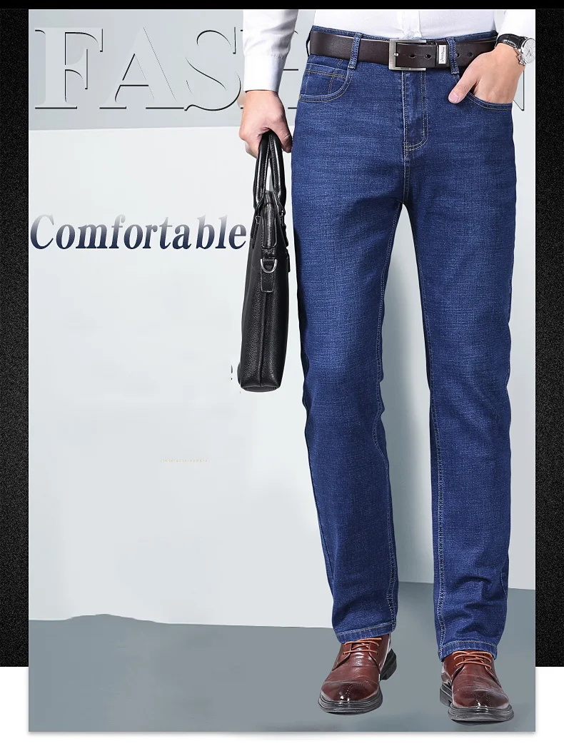Pantalones vaqueros rectos a la moda para hombre, novedad de 2024, | Ropa de hombre · Omeda.es - Imagen 4