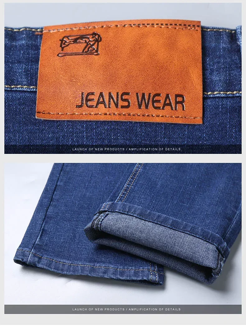 Pantalones vaqueros rectos a la moda para hombre, pantalones | Ropa de hombre · Omeda.es - Imagen 15