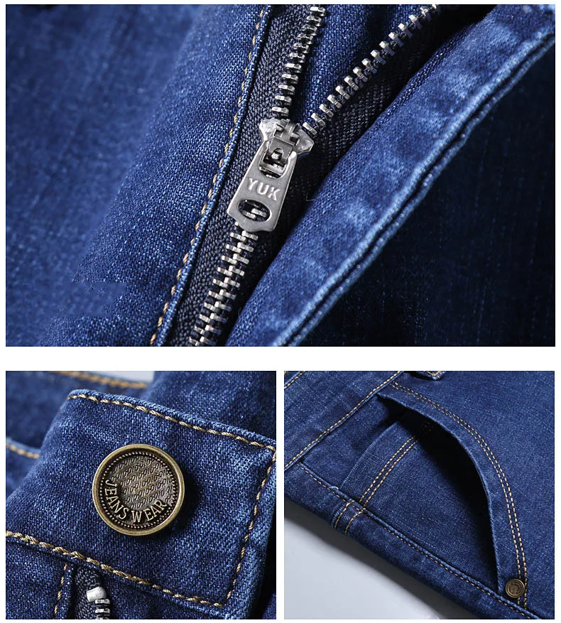 Pantalones vaqueros rectos a la moda para hombre, pantalones | Ropa de hombre · Omeda.es - Imagen 4