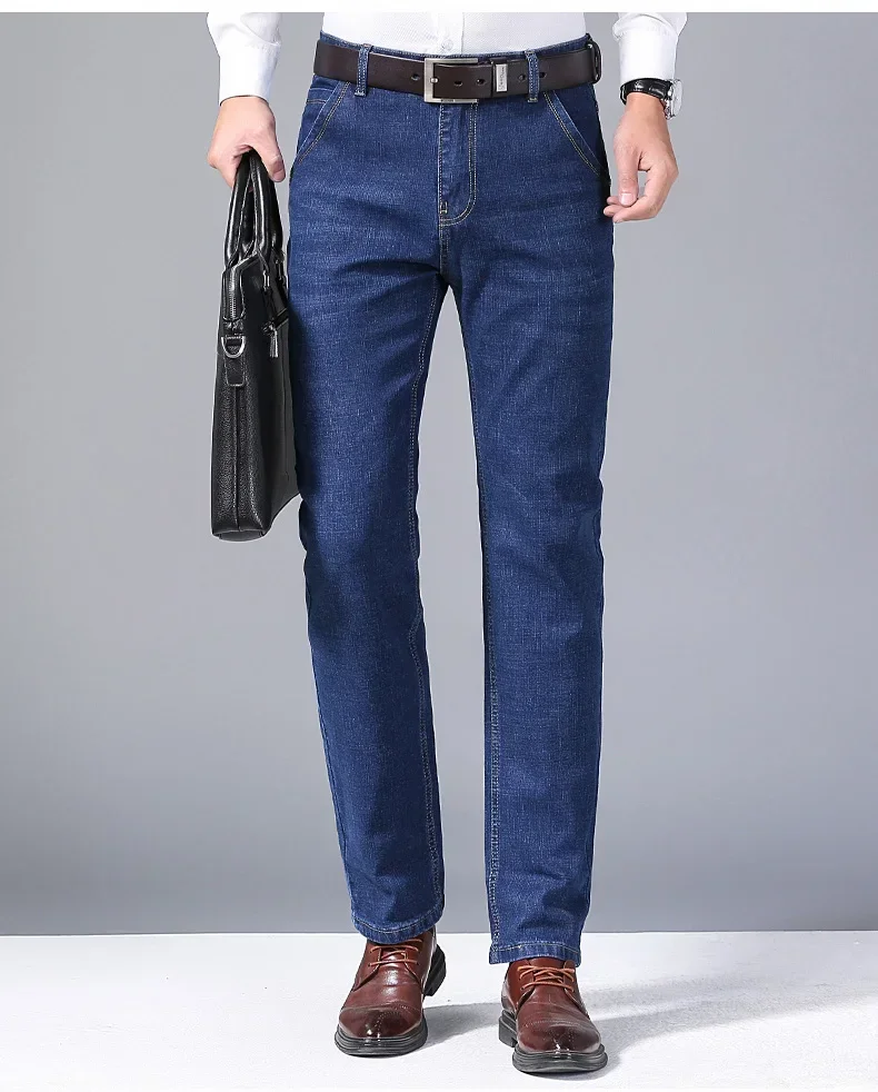 Pantalones vaqueros rectos a la moda para hombre, pantalones | Ropa de hombre · Omeda.es - Imagen 5