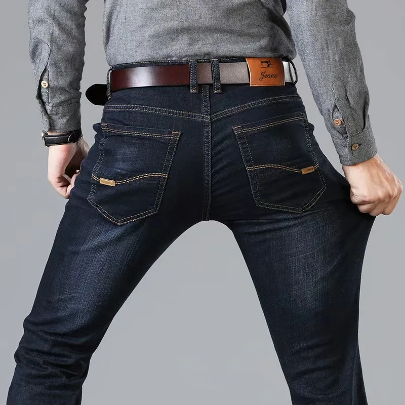 Pantalones vaqueros rectos a la moda para hombre, pantalones | Ropa de hombre · Omeda.es - Imagen 6