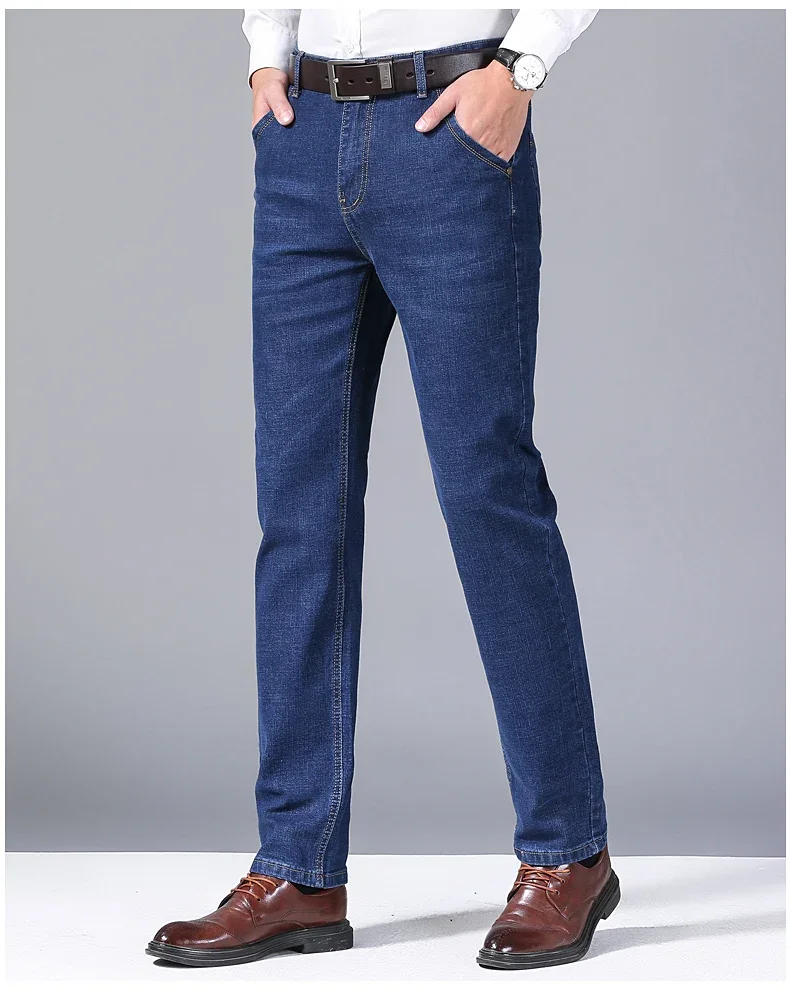 Pantalones vaqueros rectos a la moda para hombre, pantalones | Ropa de hombre · Omeda.es - Imagen 7