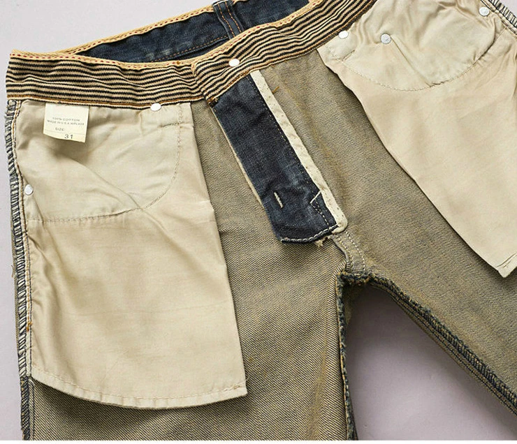 Pantalones vaqueros rectos de tiro medio para hombre, Jeans clásicos | Ropa de hombre · Omeda.es - Imagen 10