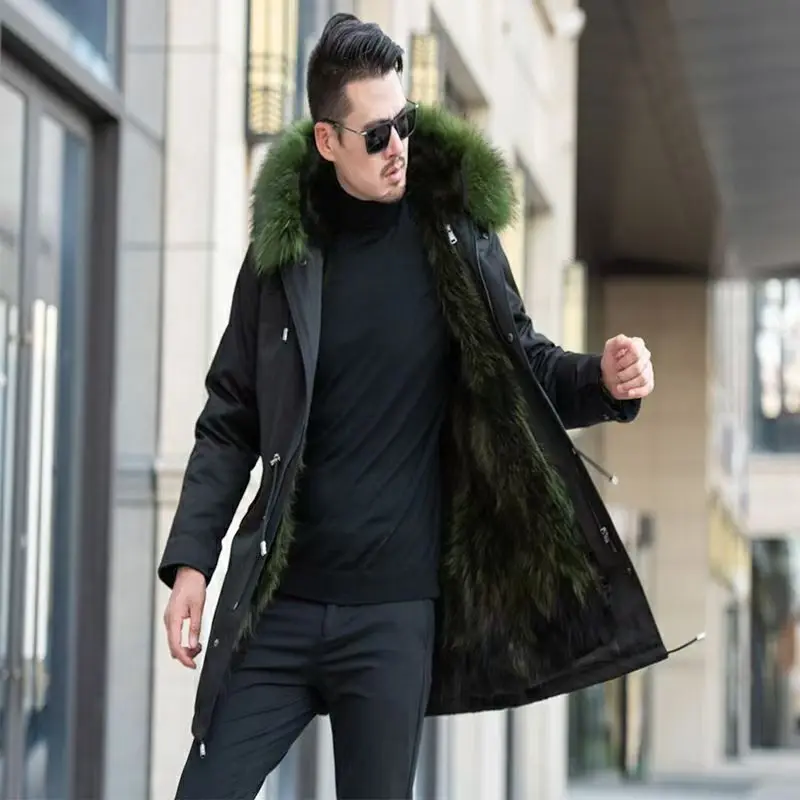 Parka de invierno para hombre, abrigo cálido, chaqueta con forro de | Ropa de hombre · Omeda.es - Imagen 10