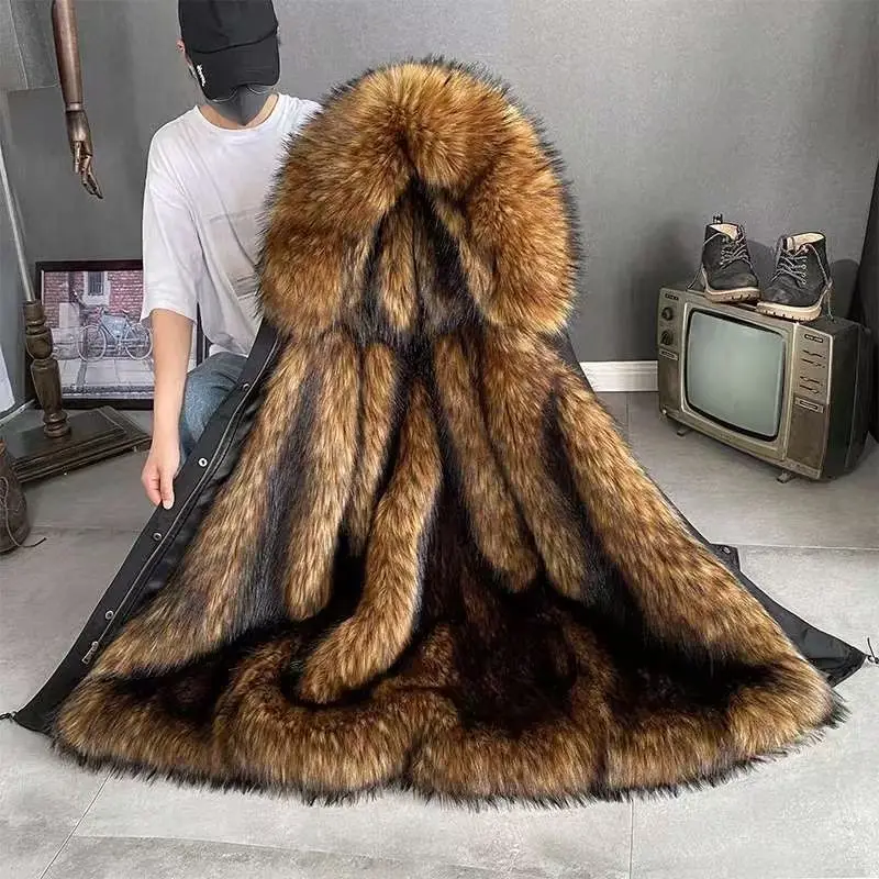 Parka de invierno para hombre, abrigo cálido, chaqueta con forro de | Ropa de hombre · Omeda.es - Imagen 19