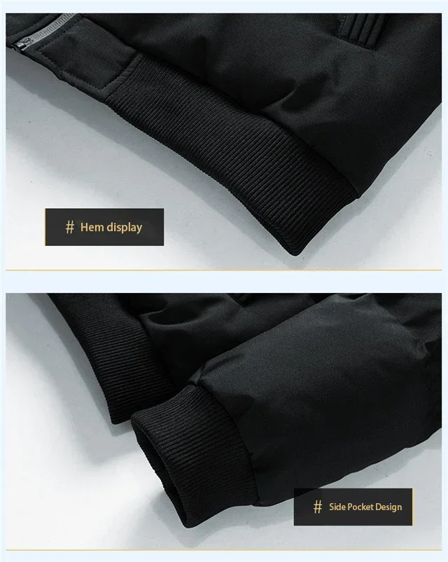 Parka de invierno para hombre, abrigo cálido impermeable grueso, | Ropa de hombre · Omeda.es - Imagen 10