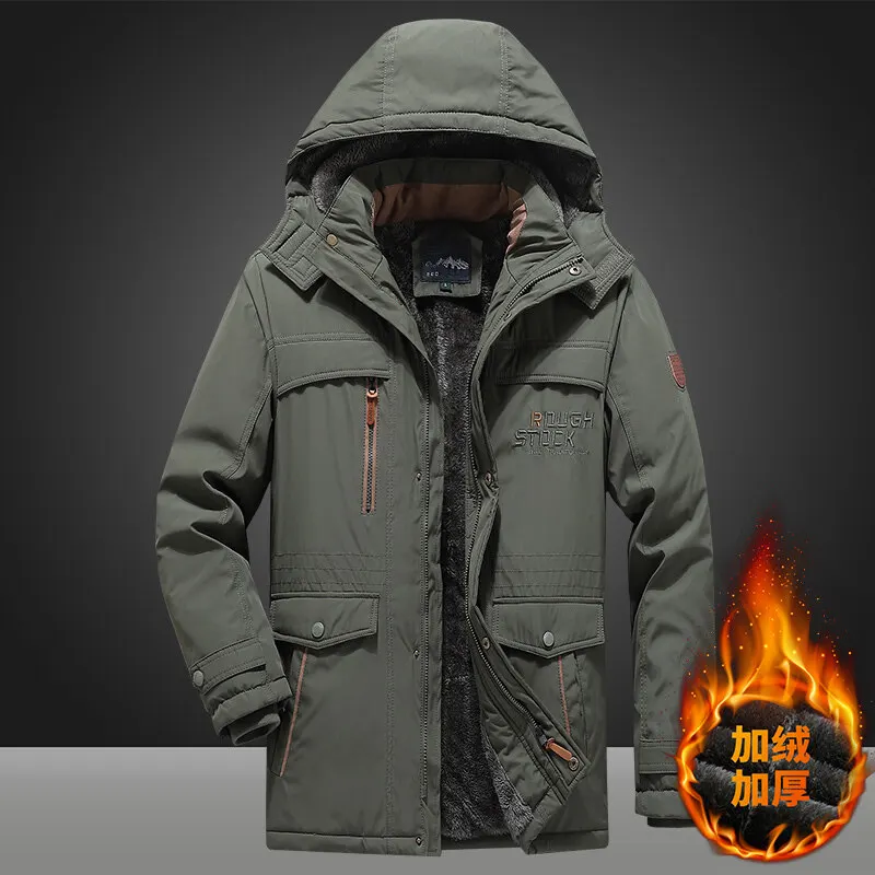 Parka de invierno para hombre, chaquetas militares a prueba de viento | Ropa de hombre · Omeda.es - Imagen 7