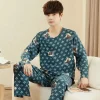 Pijamas para hombre, pantalones largos de manga larga, ropa de casa | Ropa de hombre · Omeda.es