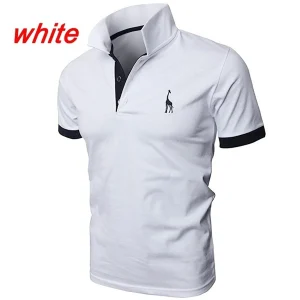 Polo con bordado de dibujos animados para hombre, Polo informal de | Ropa de hombre · Omeda.es