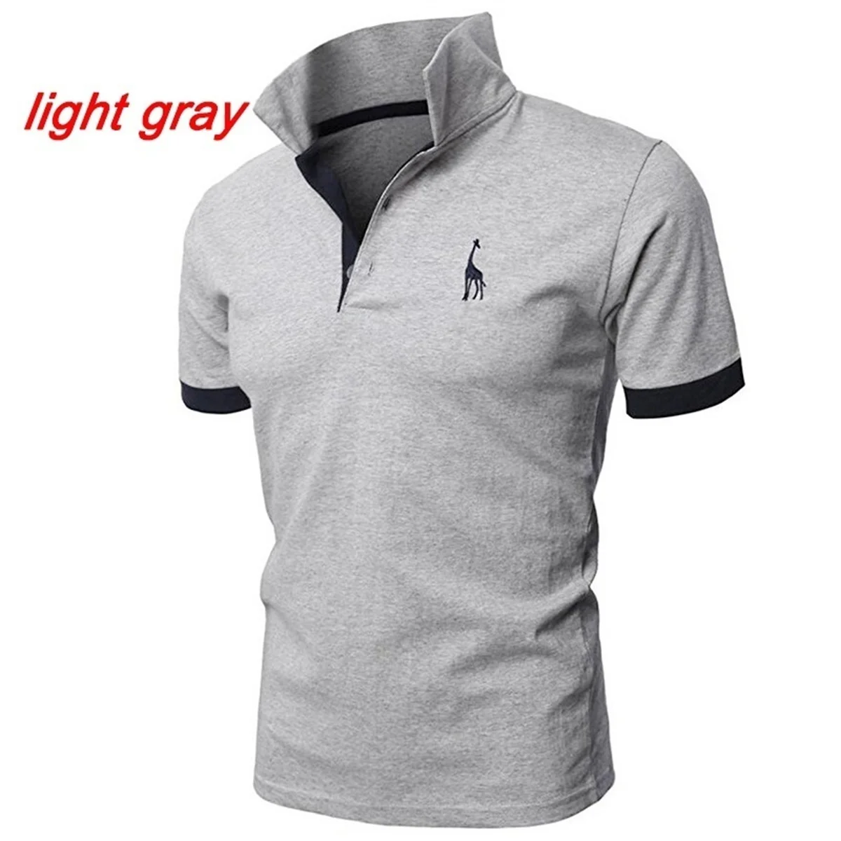 Polo con bordado de dibujos animados para hombre, Polo informal de | Ropa de hombre · Omeda.es - Imagen 10