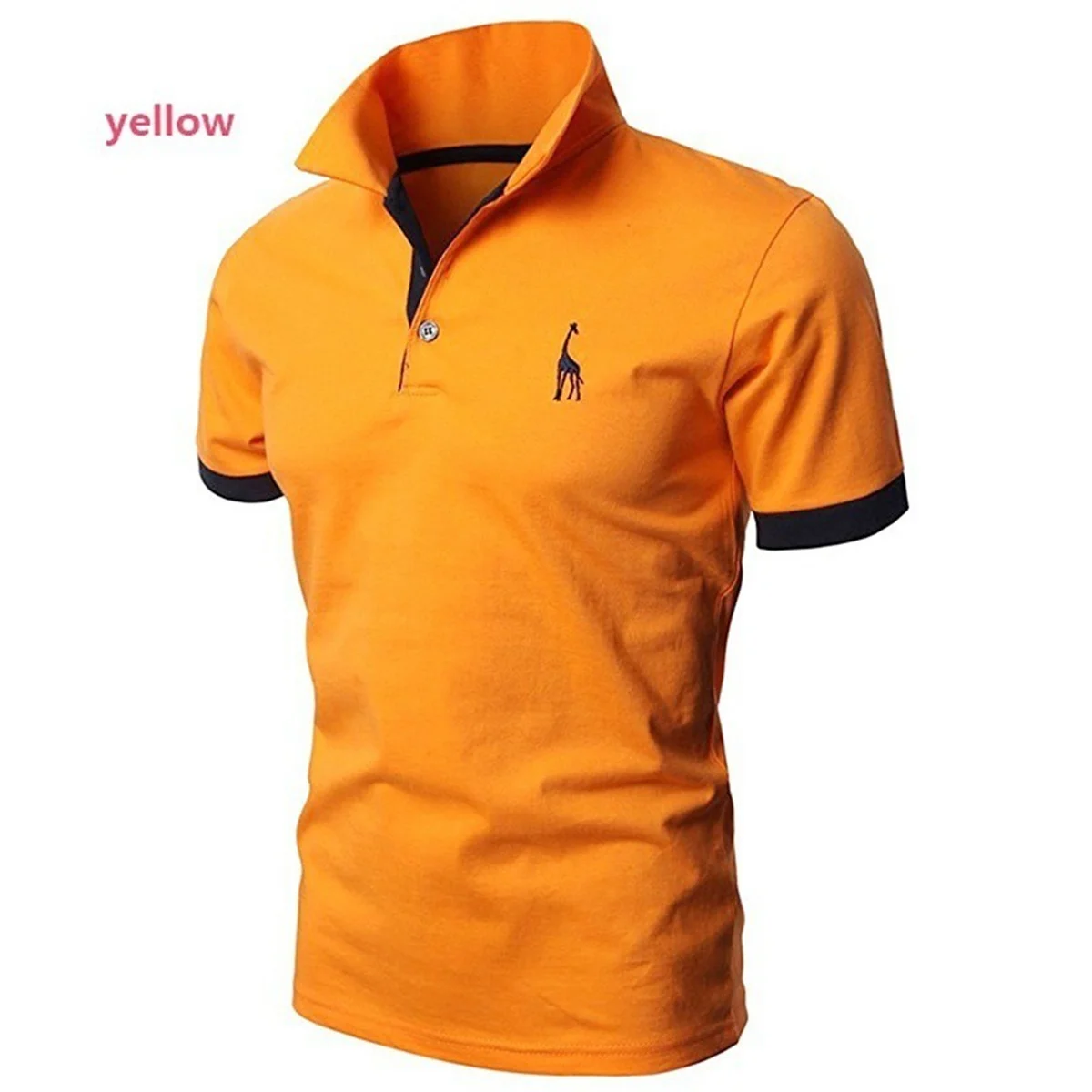 Polo con bordado de dibujos animados para hombre, Polo informal de | Ropa de hombre · Omeda.es - Imagen 15