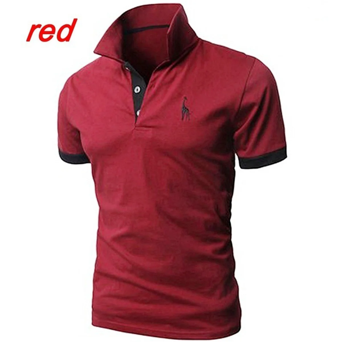 Polo con bordado de dibujos animados para hombre, Polo informal de | Ropa de hombre · Omeda.es - Imagen 16