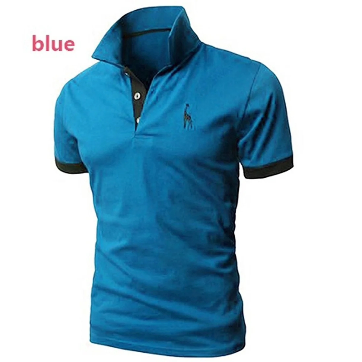 Polo con bordado de dibujos animados para hombre, Polo informal de | Ropa de hombre · Omeda.es - Imagen 9