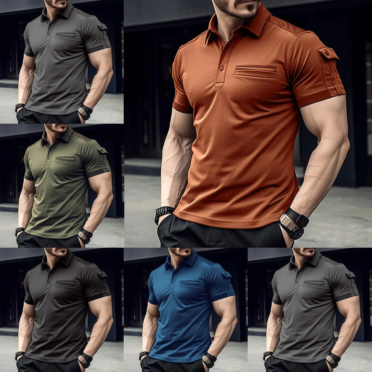 Polo para hombre: estilo clásico de verano, musculoso, deportivo, | Ropa de hombre · Omeda.es - Imagen 2