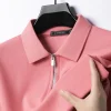 Polo informal ajustado para hombre, camisetas de Color sólido de | Ropa de hombre · Omeda.es