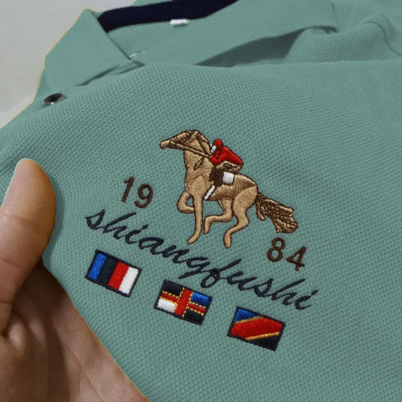 Polo informal de moda para hombre, camiseta transpirable y cómoda, | Ropa de hombre · Omeda.es - Imagen 10