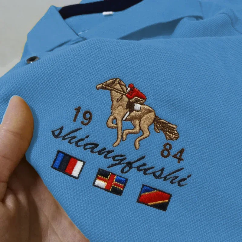 Polo informal de moda para hombre, camiseta transpirable y cómoda, | Ropa de hombre · Omeda.es - Imagen 13