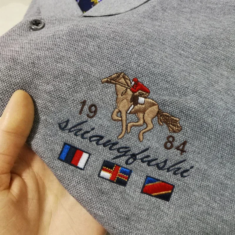 Polo informal de moda para hombre, camiseta transpirable y cómoda, | Ropa de hombre · Omeda.es - Imagen 8