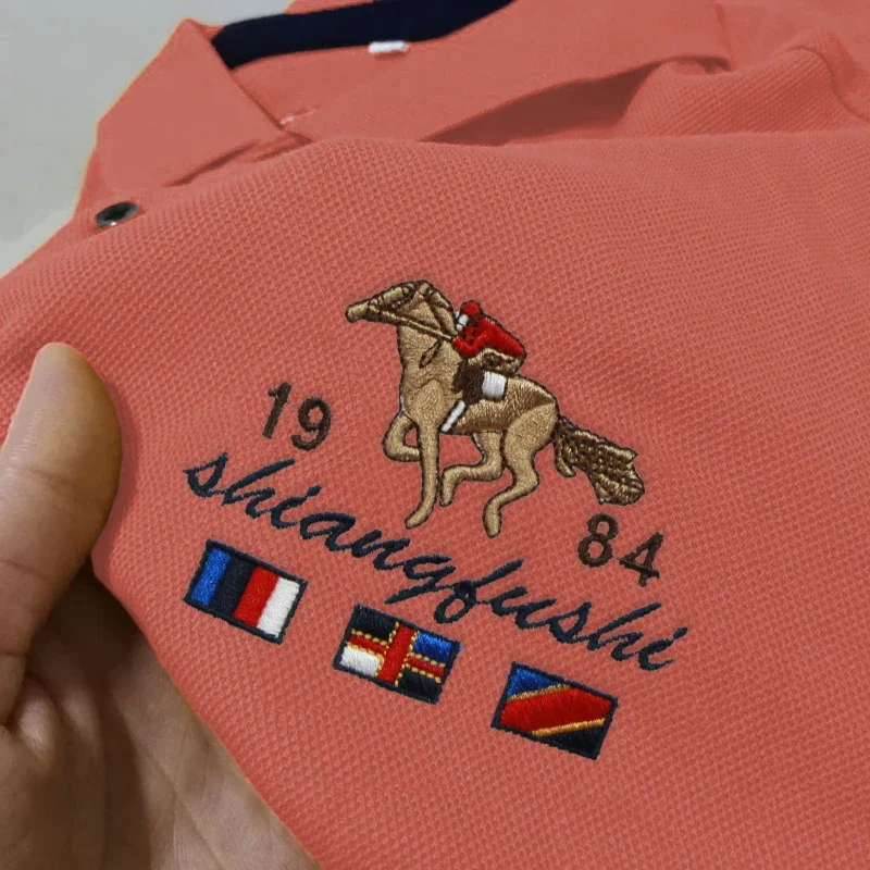 Polo informal de moda para hombre, camiseta transpirable y cómoda, | Ropa de hombre · Omeda.es - Imagen 9