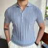 Polo de manga corta para hombre con cuello de solapa, estilo informal | Ropa de hombre · Omeda.es