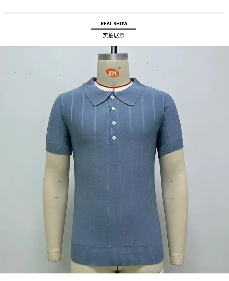 Polo de manga corta para hombre con cuello de solapa, estilo informal | Ropa de hombre · Omeda.es - Imagen 11