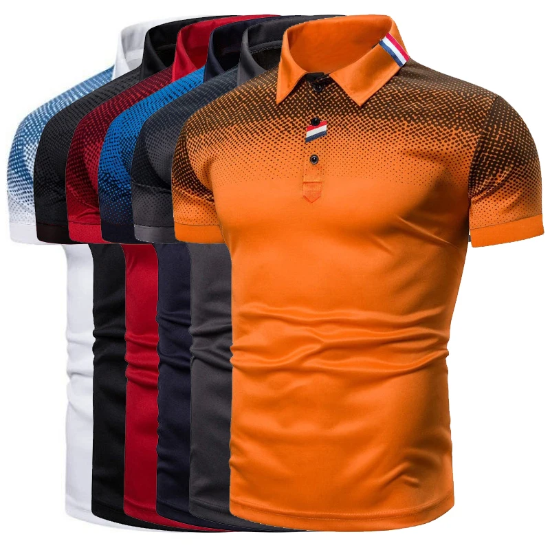 Polo de verano para hombre, camisas de negocios informales ajustadas, | Ropa de hombre · Omeda.es - Imagen 6